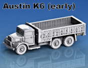 1:100 Scale - Austin K6 - Early, Off Road Wheel